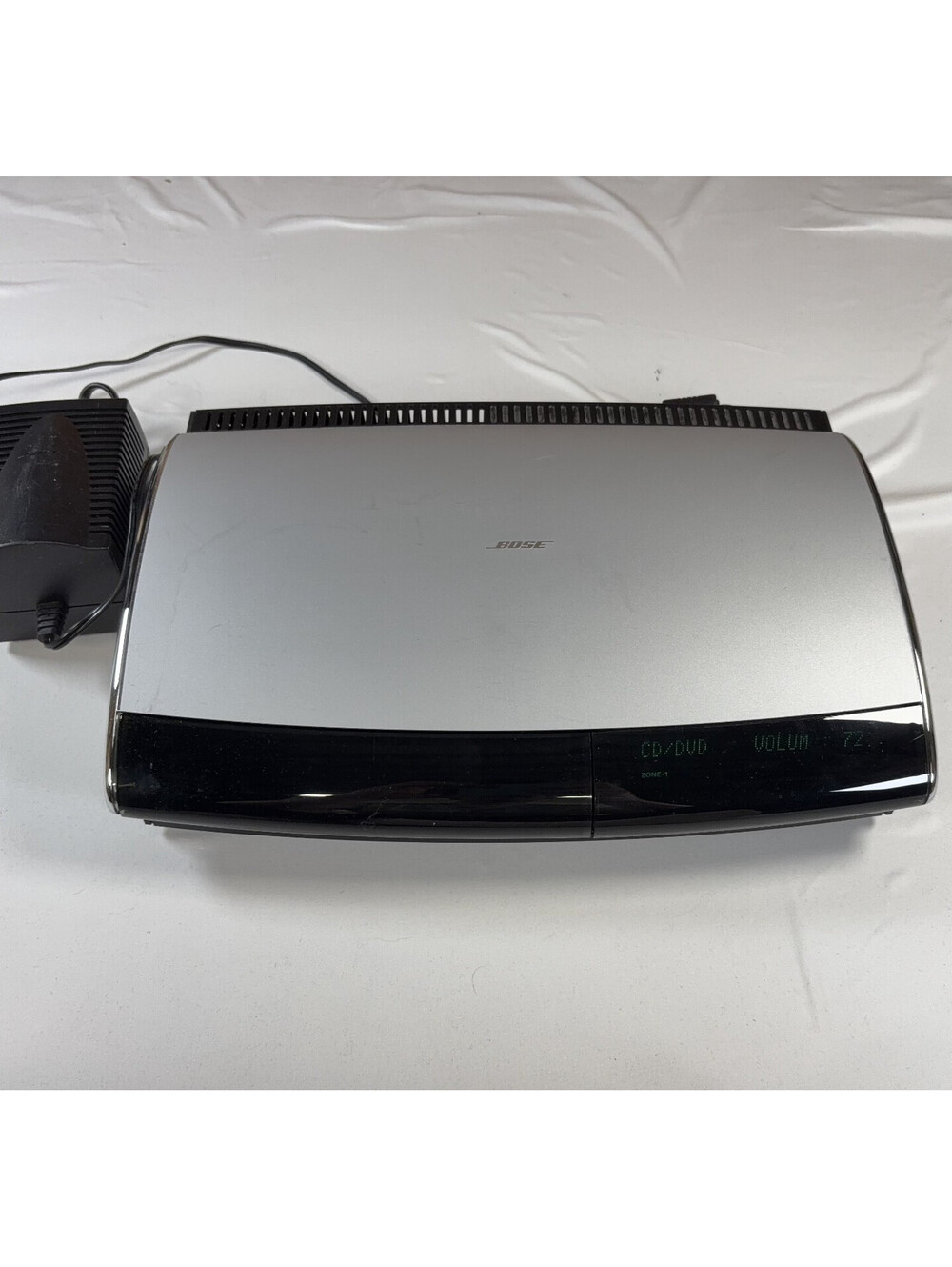 Bose AV28 Media Center CD/DVD Changer AM/FM Untested No Remote w/ Power Block